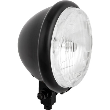 5.75" Headlight Bottom Mount Satin Black