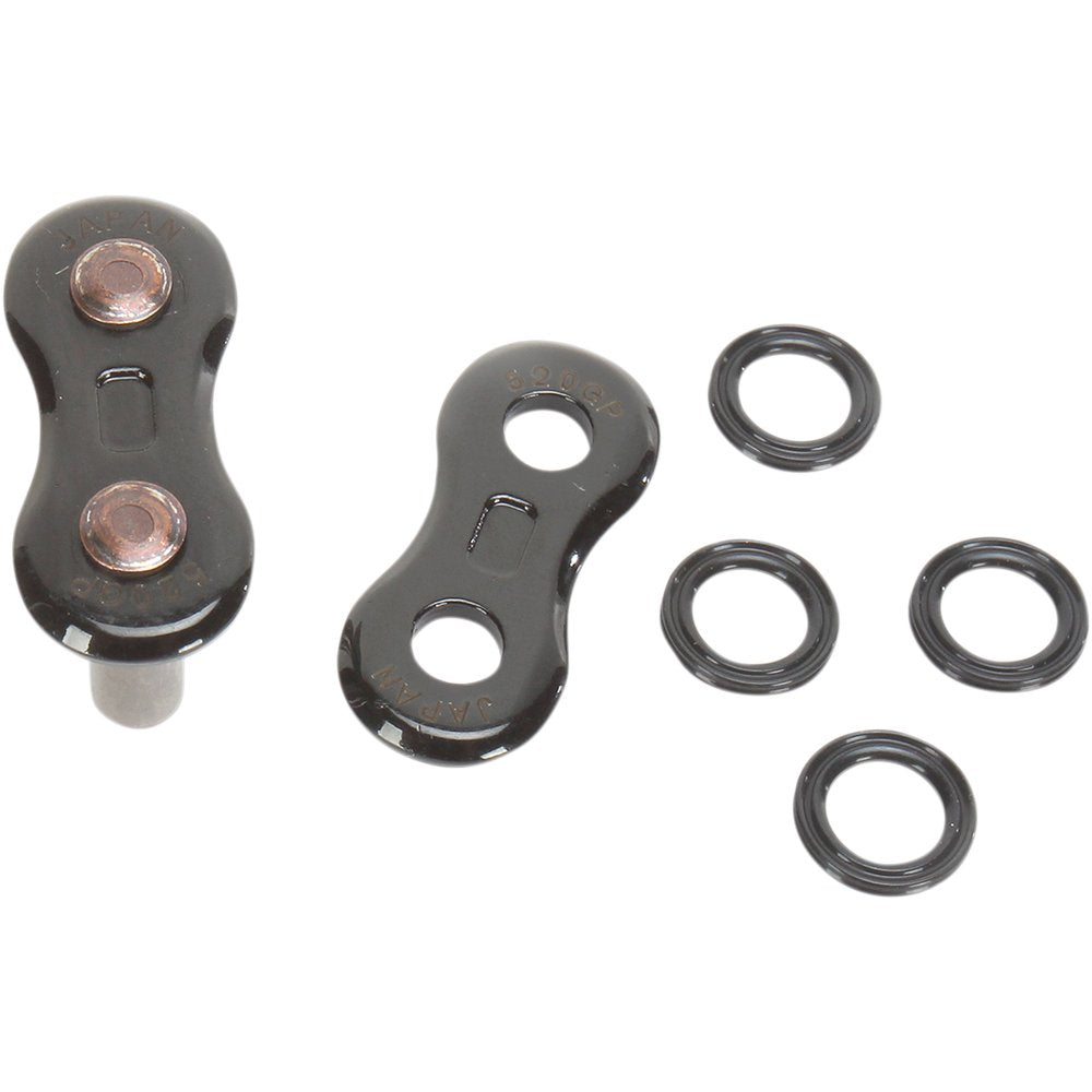 ThreeD 520 GP - Connecting Link - Rivet - Black 520GP/3D-MLJ/K