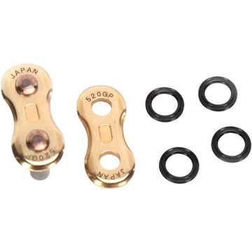 ThreeD 520 GP - Connecting Link - Rivet - Gold 520GP/3D-MLJ/G