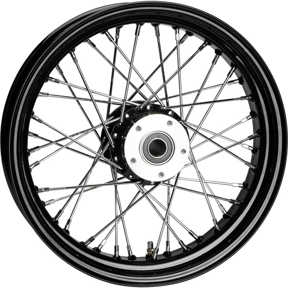 Fr 40 Spk Dd Black 16x3.5 Flt Hub 1" Axl 00 Ltr