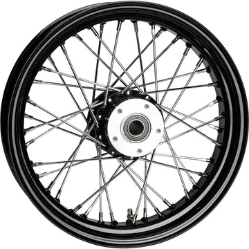 Fr 40 Spk Dd Black 16x3.5 Flt Hub 1" Axl 00 Ltr