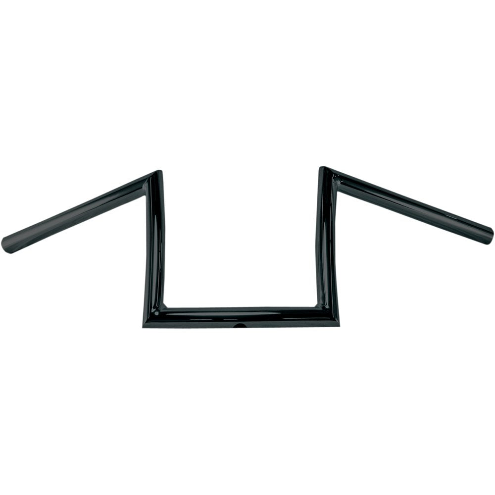 TODD'S CYCLE 1" Strip Handlebar - 8" - Black SB8-2