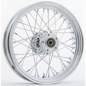 Fr 40 Spk Dd Chrome 16x3.5 Wg Hub 3/4" Axl 00 Ltr