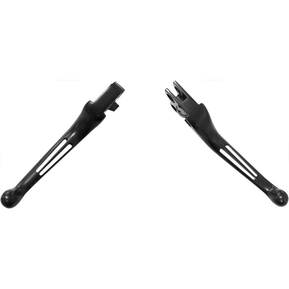 2 Slot Lever Set Black Big Twin 86 06 Xl 96 03