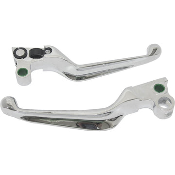Wide Blade Lever Set Chrome 82 95