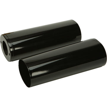 Uppr Fork Tube Covers Black +2 Touring 84 13 Flst 86 14