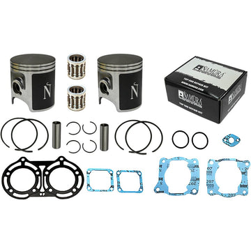 Top End Kit Twin Cylinder 64.95/+1.00 Yam