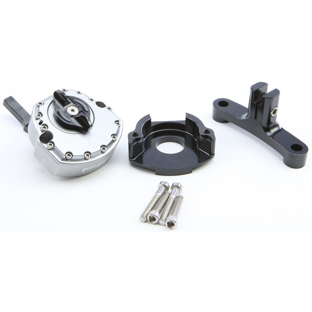 Steering Damper Kit Gunmetal Kaw