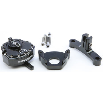 Steering Damper Kit Black Kaw