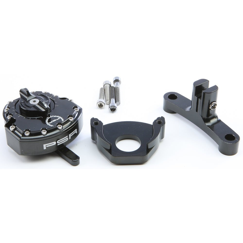 Steering Damper Kit Black Kaw