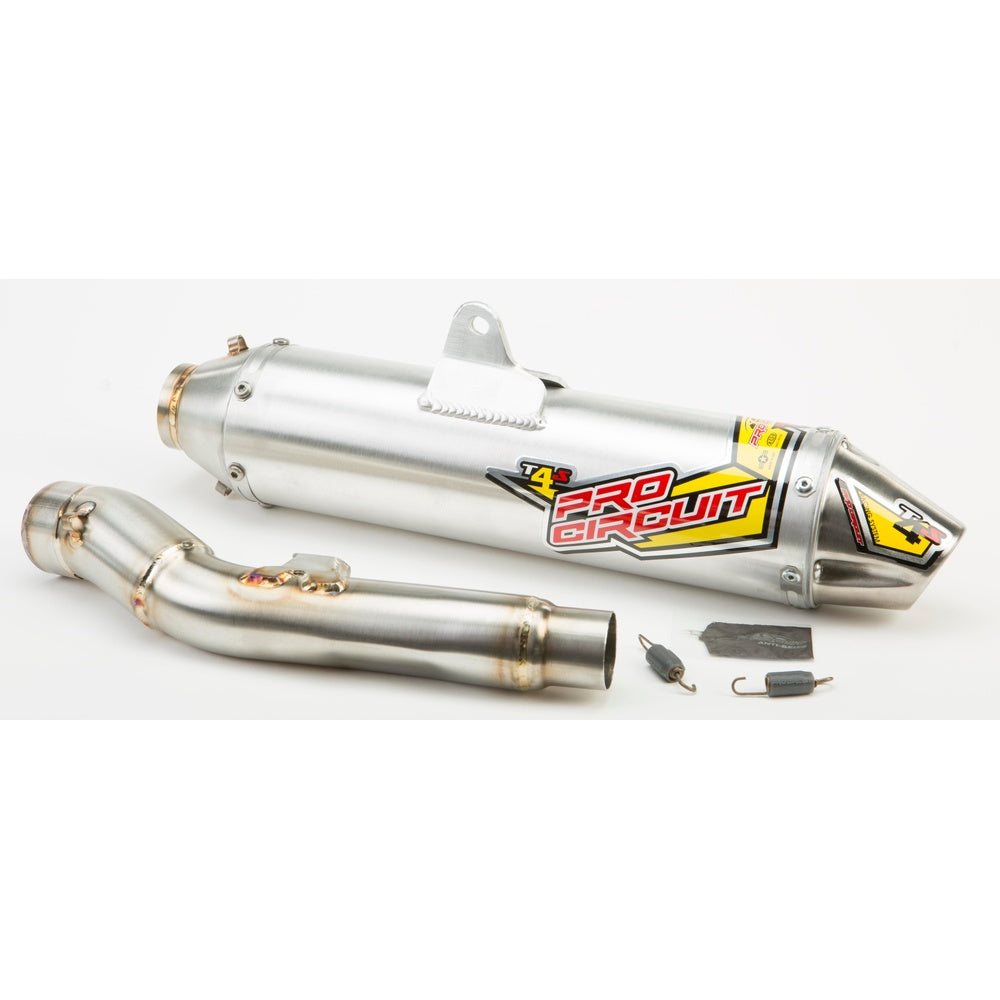 P/C T 4 Slip On Exhaust Kx250f '04 08