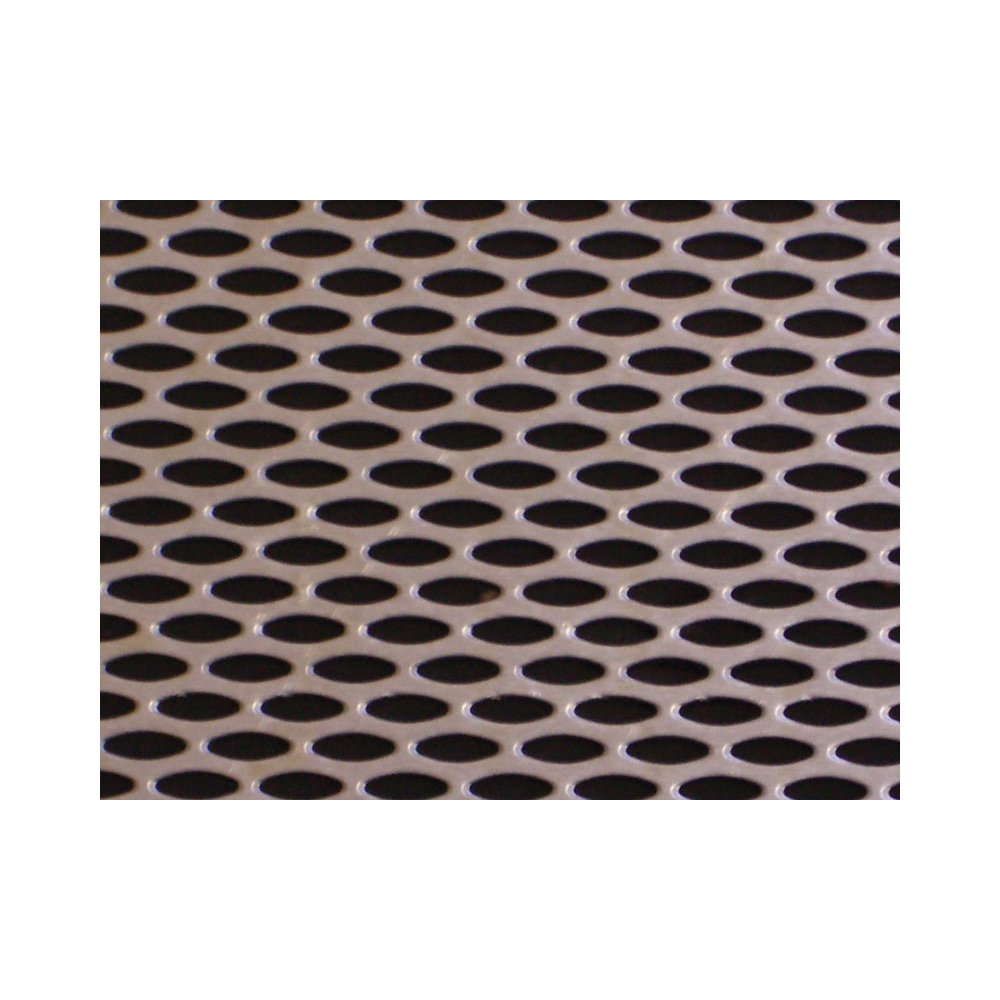 Aluminum Mesh Sheet 18" X 18" Oval