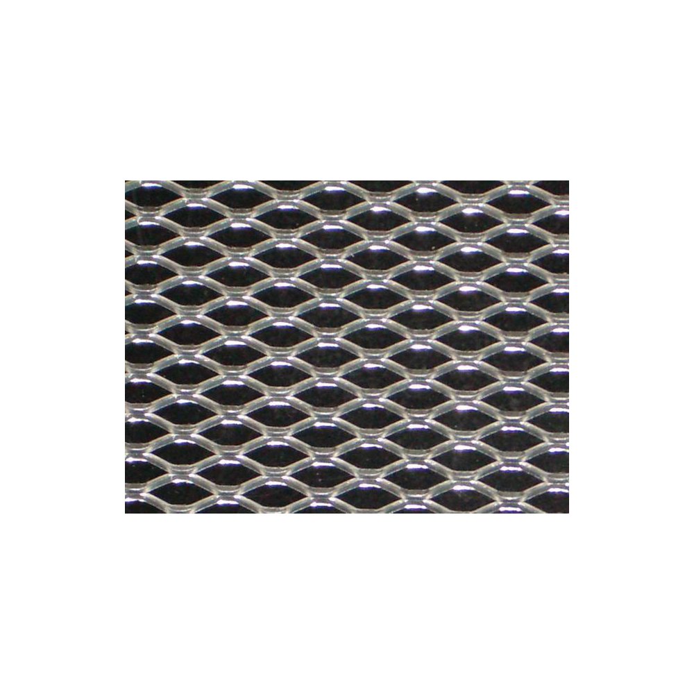 Aluminum Mesh Sheet 18" X 18" Diamond