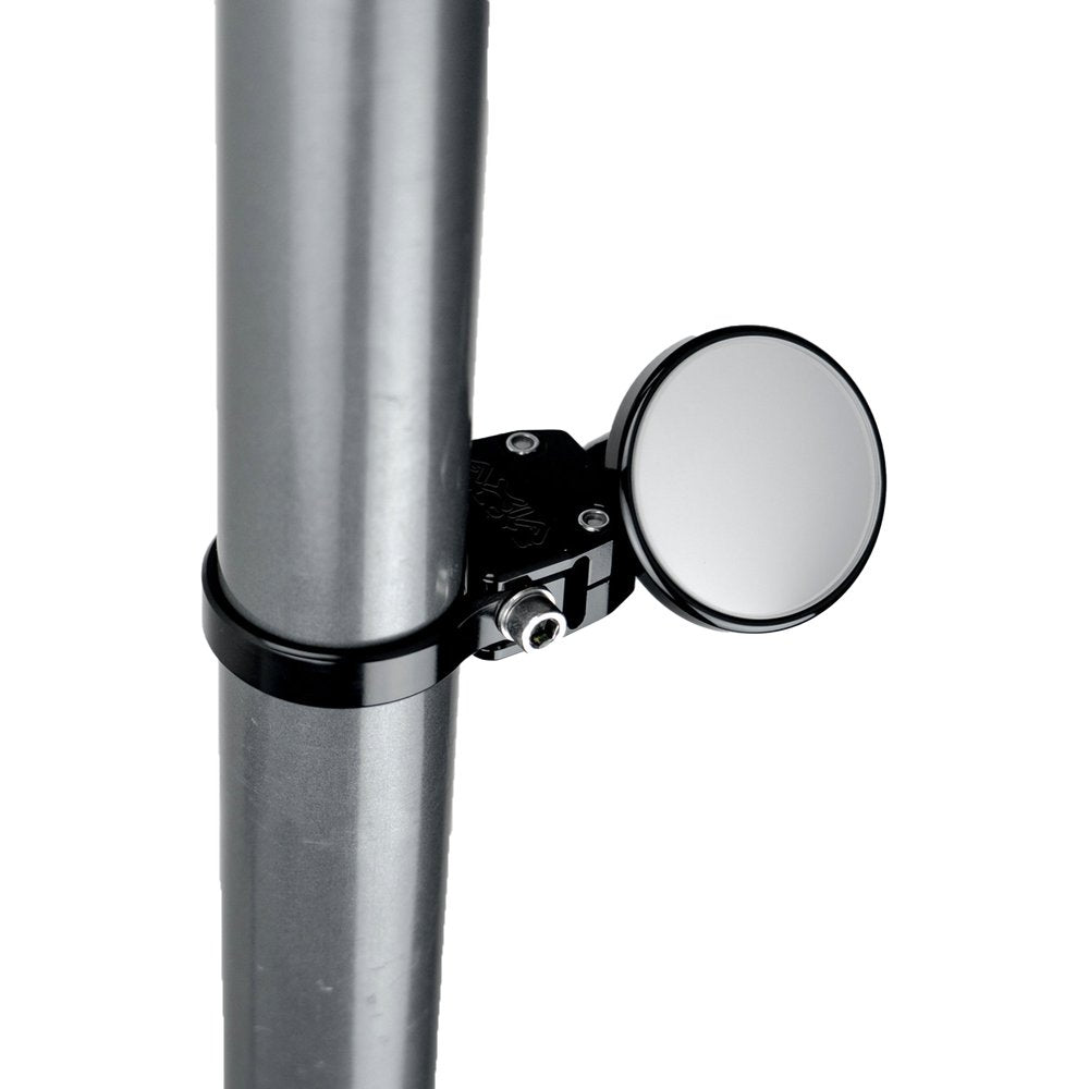 2.0" Racing Spot Mirror Black