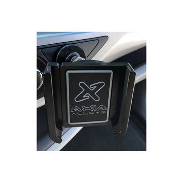 Adjustable Phone Adhesive Surface Mount Black