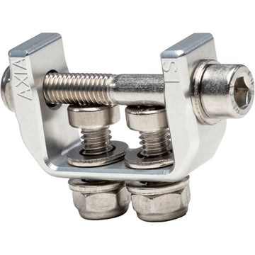 Flat Surface Mounting Clamp Chrome