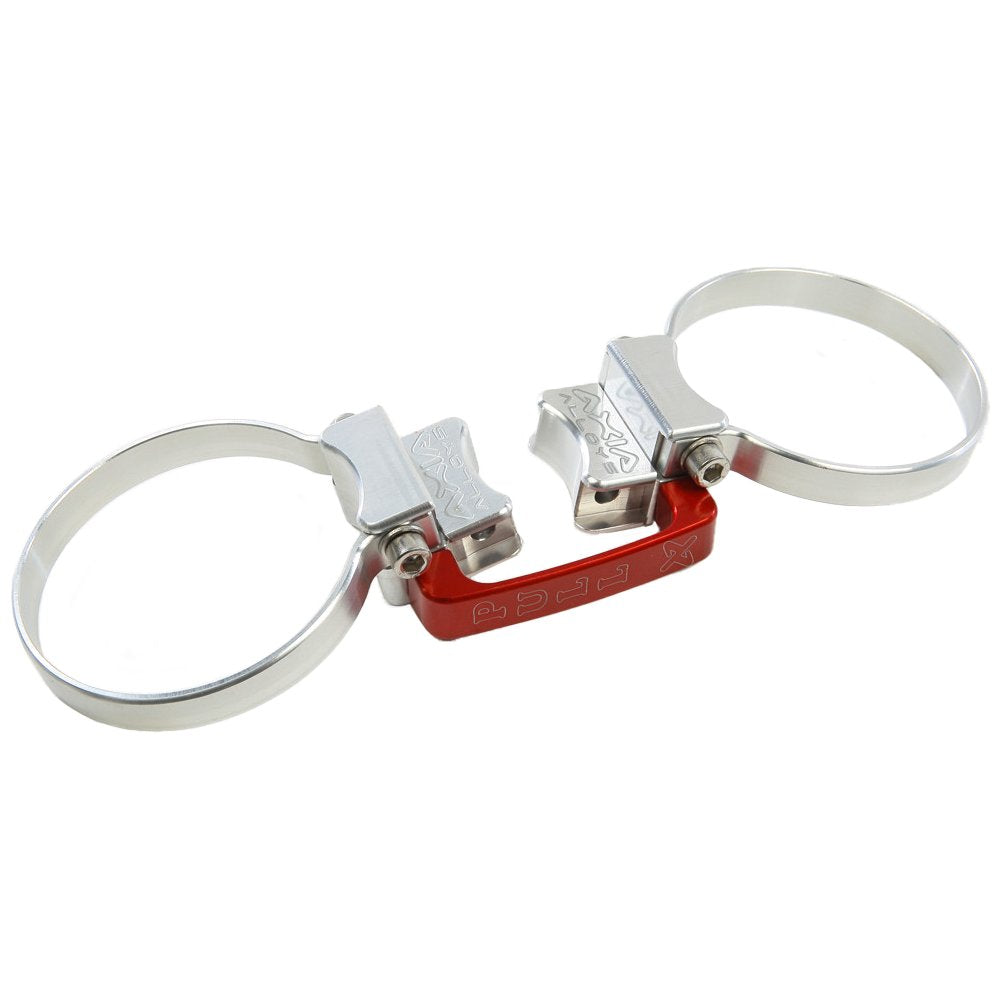 Quick Release Fire Extinguishr Mount W/3.0" Clamps Chrome