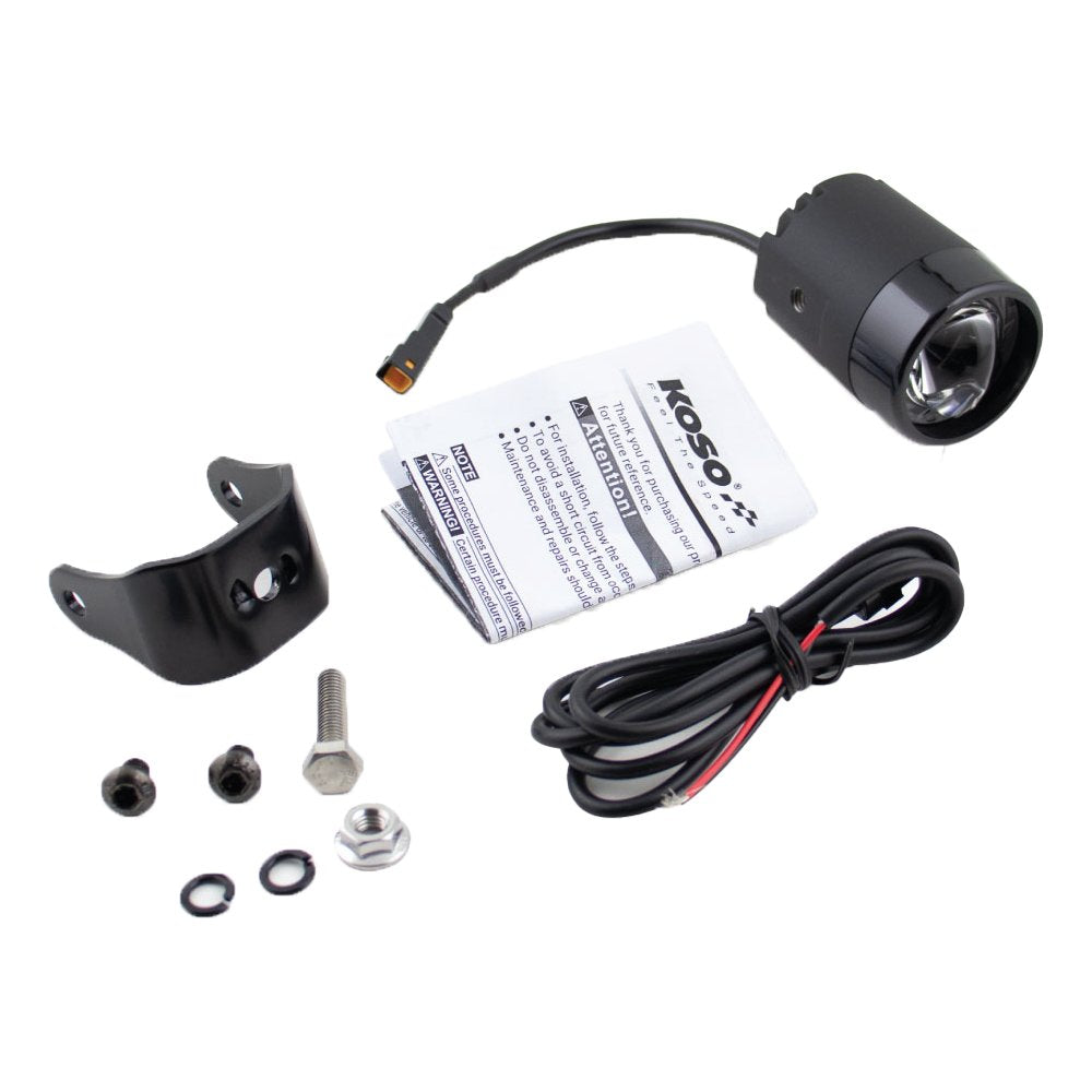 Mini Led Fog Light Black Each