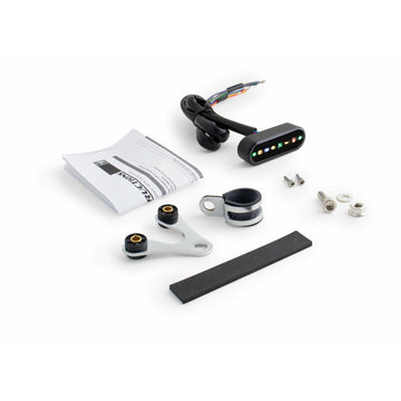 Indicator Light Display Meter Black