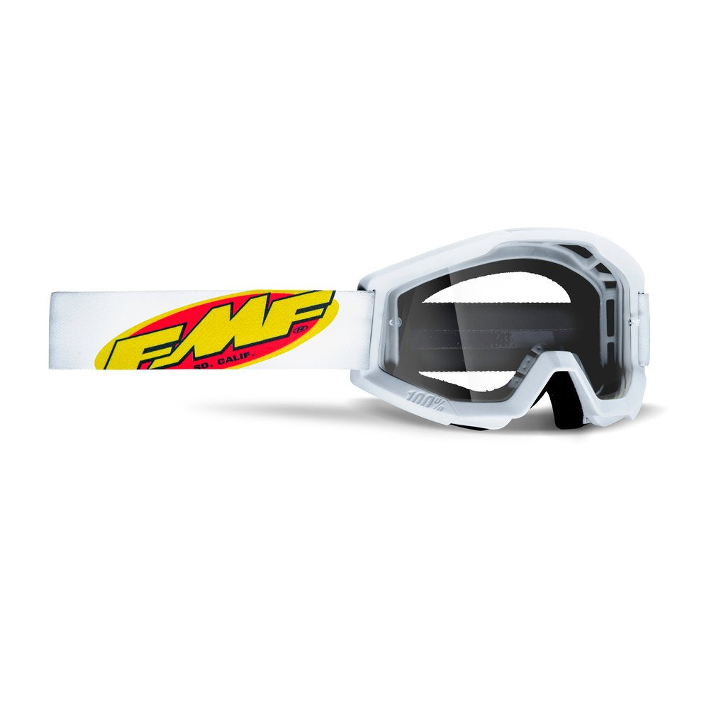 Powercore Goggle Core White Clear Lens