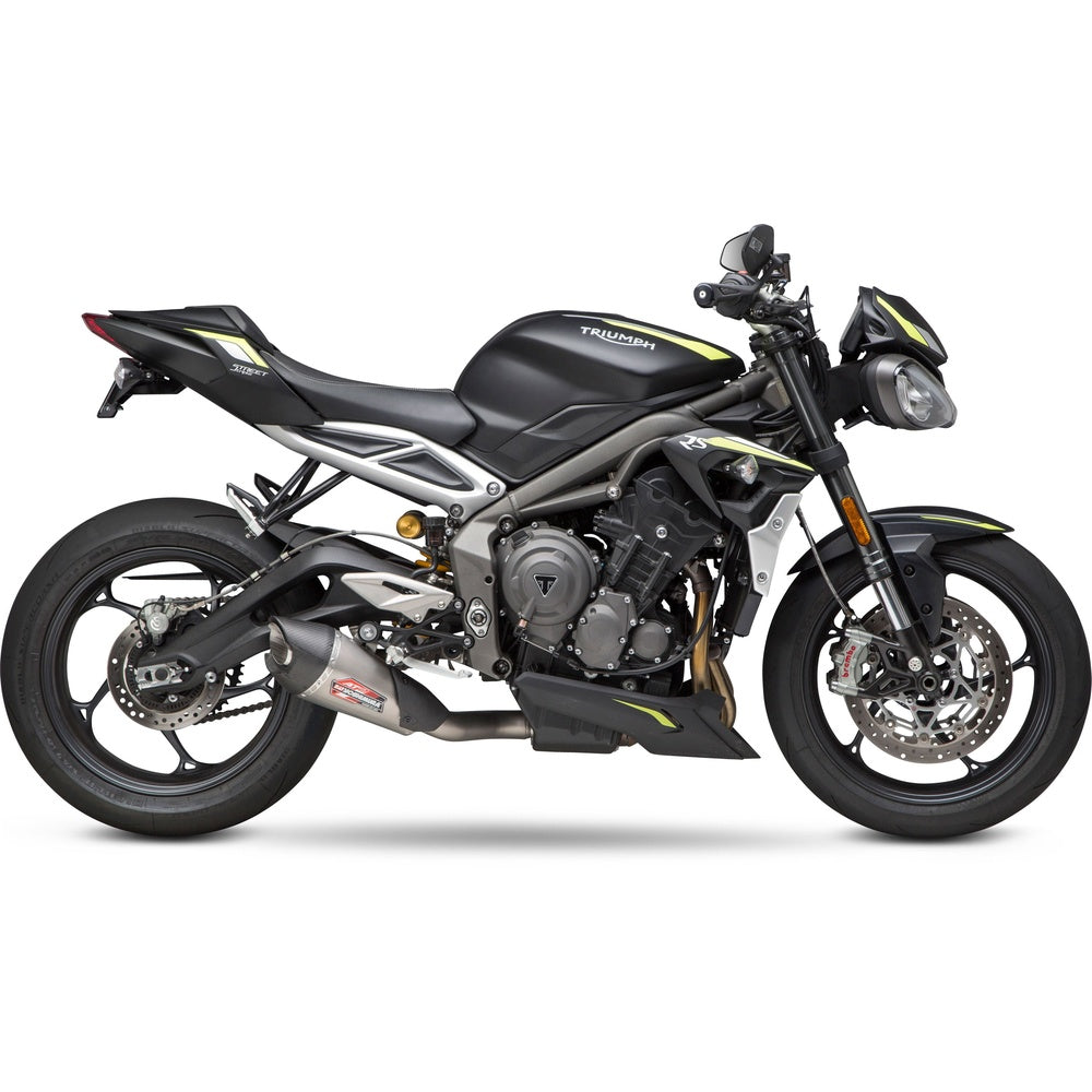 Exhaust Street At2 Works Slip On Ss Ss Cf