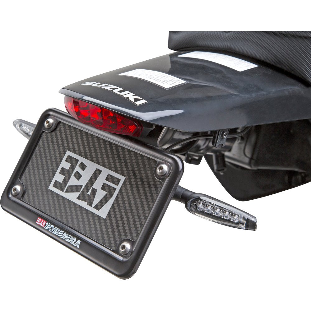 License Plate Frame Black Single