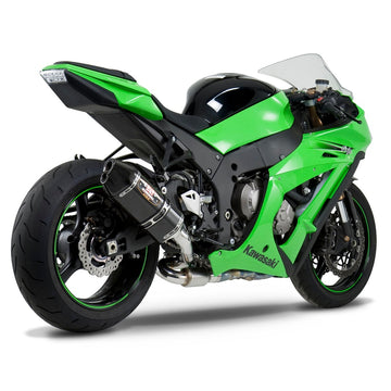 Exhaust Race R 77d 3qtr Slip On Ss Cf Cf