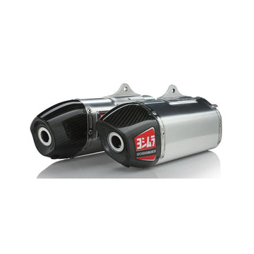 Rs 9 Header/Canister/End Cap Exhaust Dual Slip On Ss Al Cf