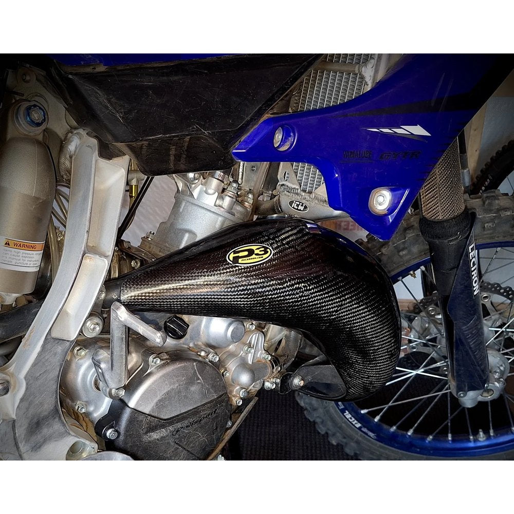 Pipe Guard Carbon Fiber Yam Yz125