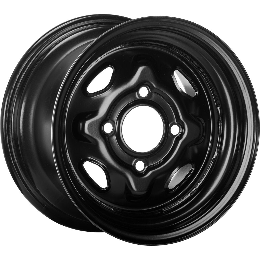 Sedona Steel 12x7 4/110 2+5 Blk Rear