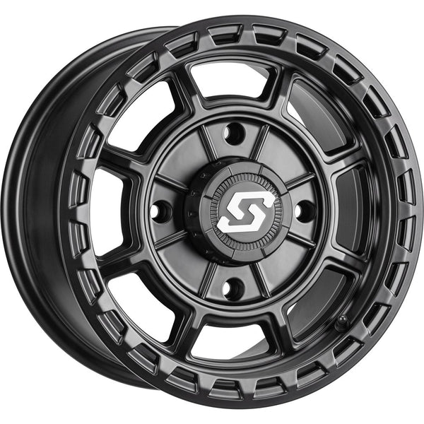 Rift Wheel 15x6 4/156 5+1 (+40mm) Black
