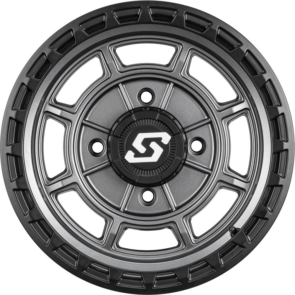 Rift Wheel 14x7 4/137 5+2 (+10mm) Carbon Grey