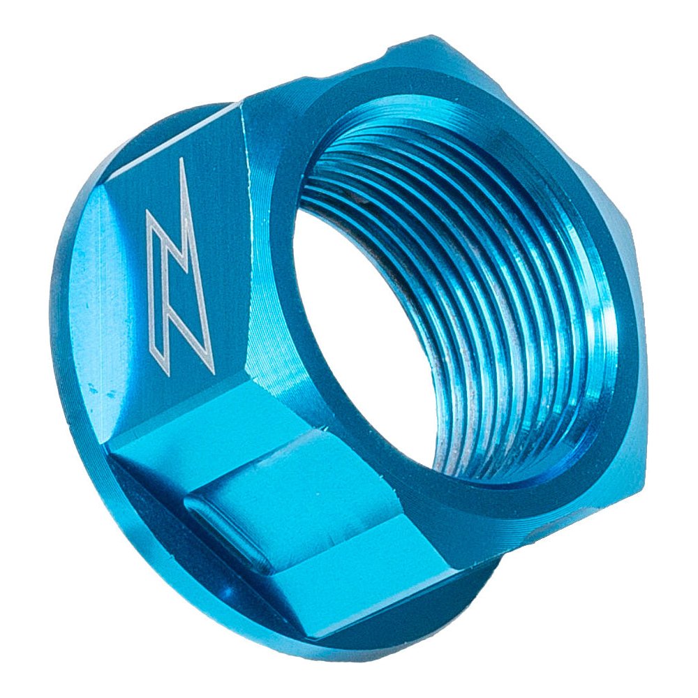 Axle Nut M25x32 P1.5 H18 H Blue