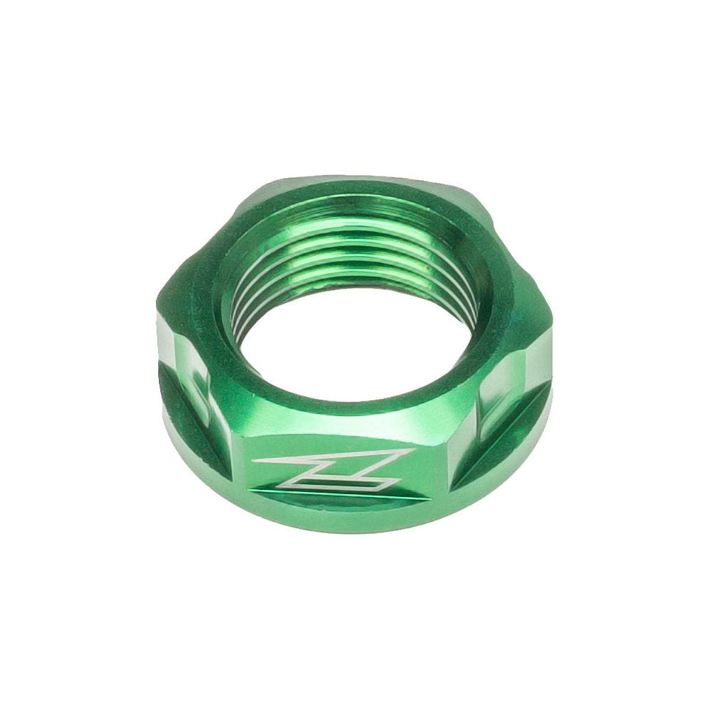 Axle Nut M22x32 P1.5 H12l Green