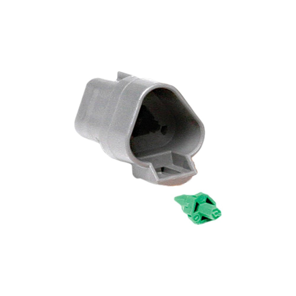 Female Receptor 3 Pin Grey