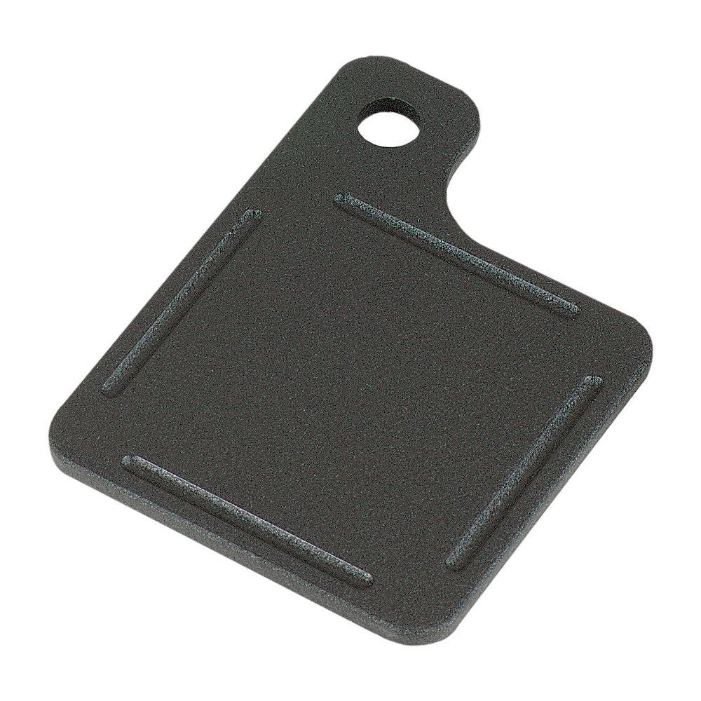 Side Mount Inspection Plate Ball Milled Black