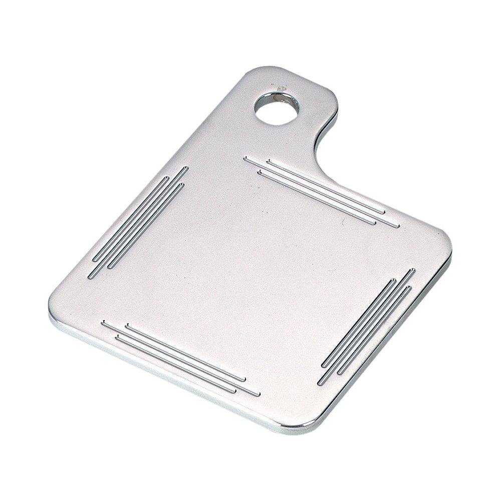 Side Mount Inspection Plate Triple Ball Milled Chrome