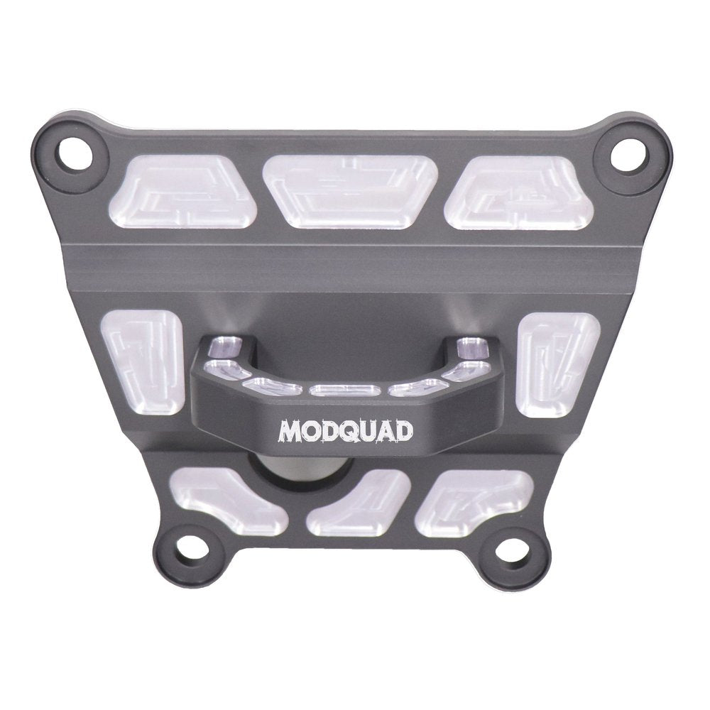 Rear Differential Plate W/Hook Grey Pol