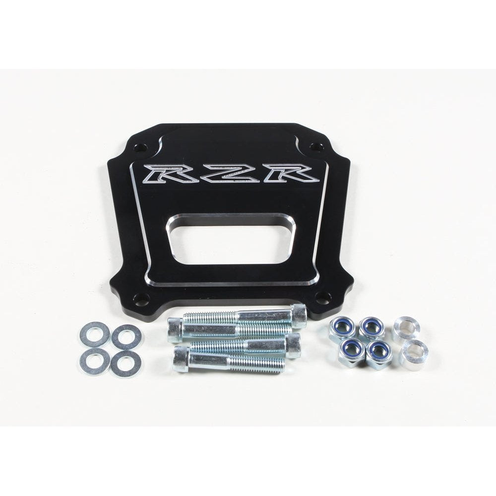 Rear Differential Support Plate Black Pol