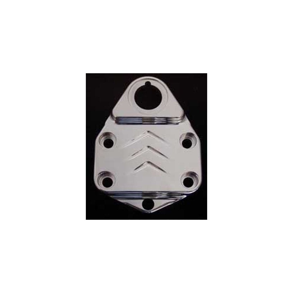 Handlebar Clamp (Polished Logo)