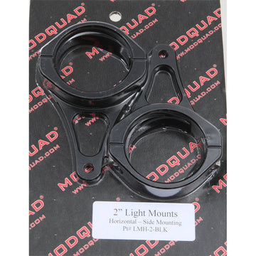 Mq Light Mnt 2" Horz Mnt Blk