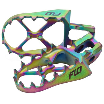 Titanium Foot Pegs Jet Fuel Hon/Kaw