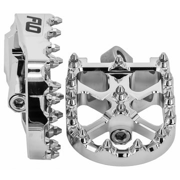 Bmx Style Footpegs Chrome