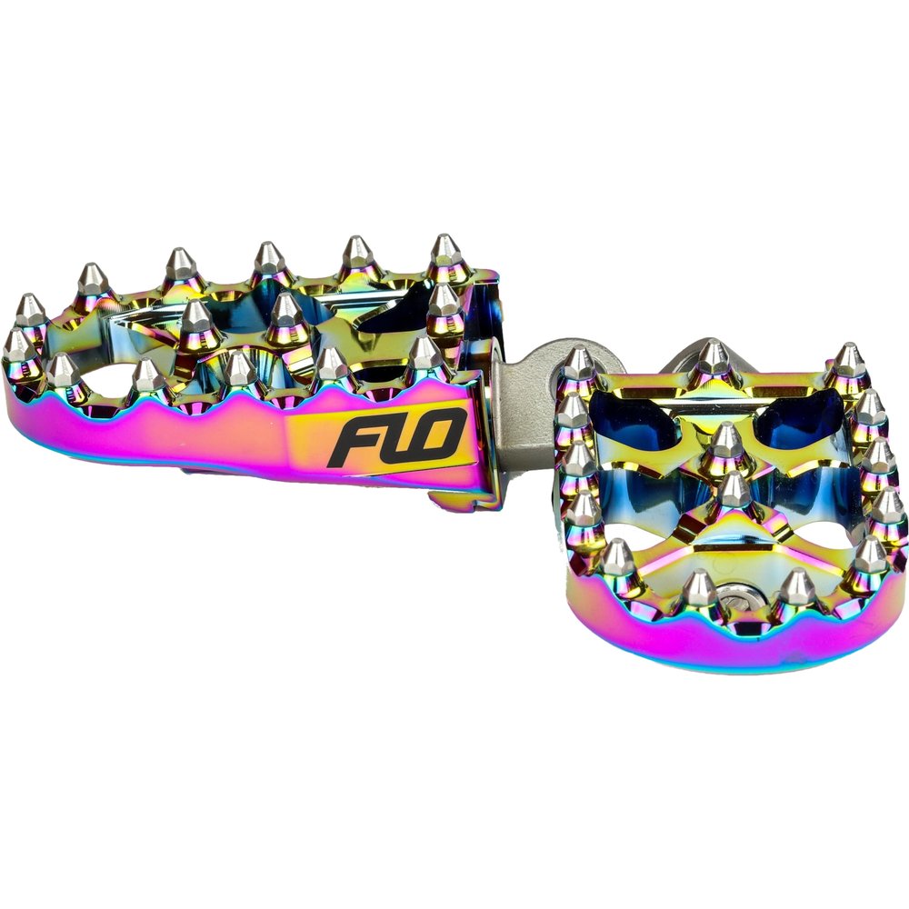 Moto Style Footpeg Set Jet Fuel 2"X3.125"