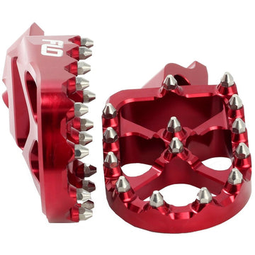 Pro Series Foot Pegs Red Cobra
