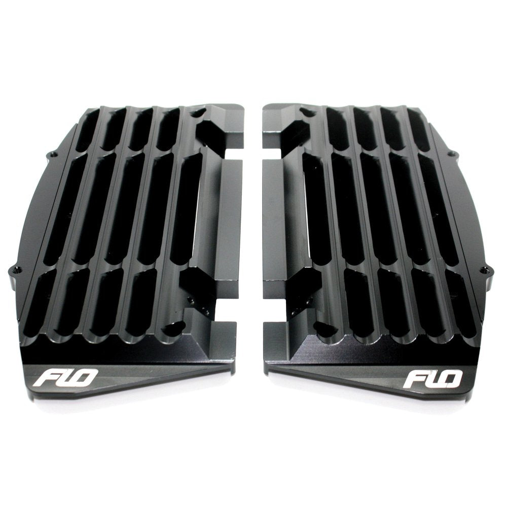 High Flow Radiator Braces Black