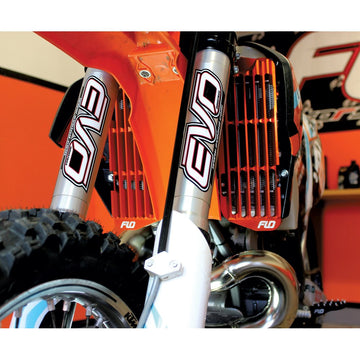 High Flow Radiator Braces Orange