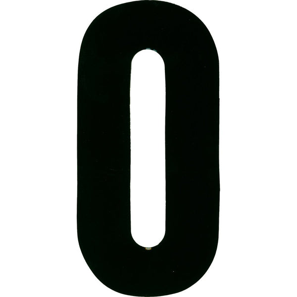 #0 6" Black Extreme Digits 3/Pk