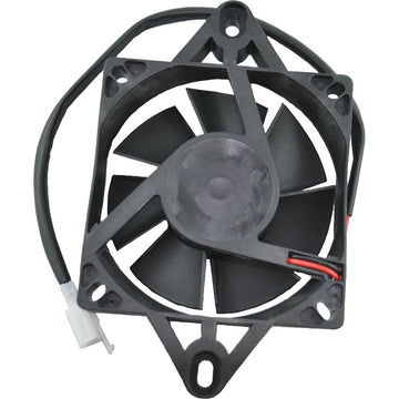 Cooling Fan 200 250cc 7 Fins 4.75" 2 Wire Rd/Bk