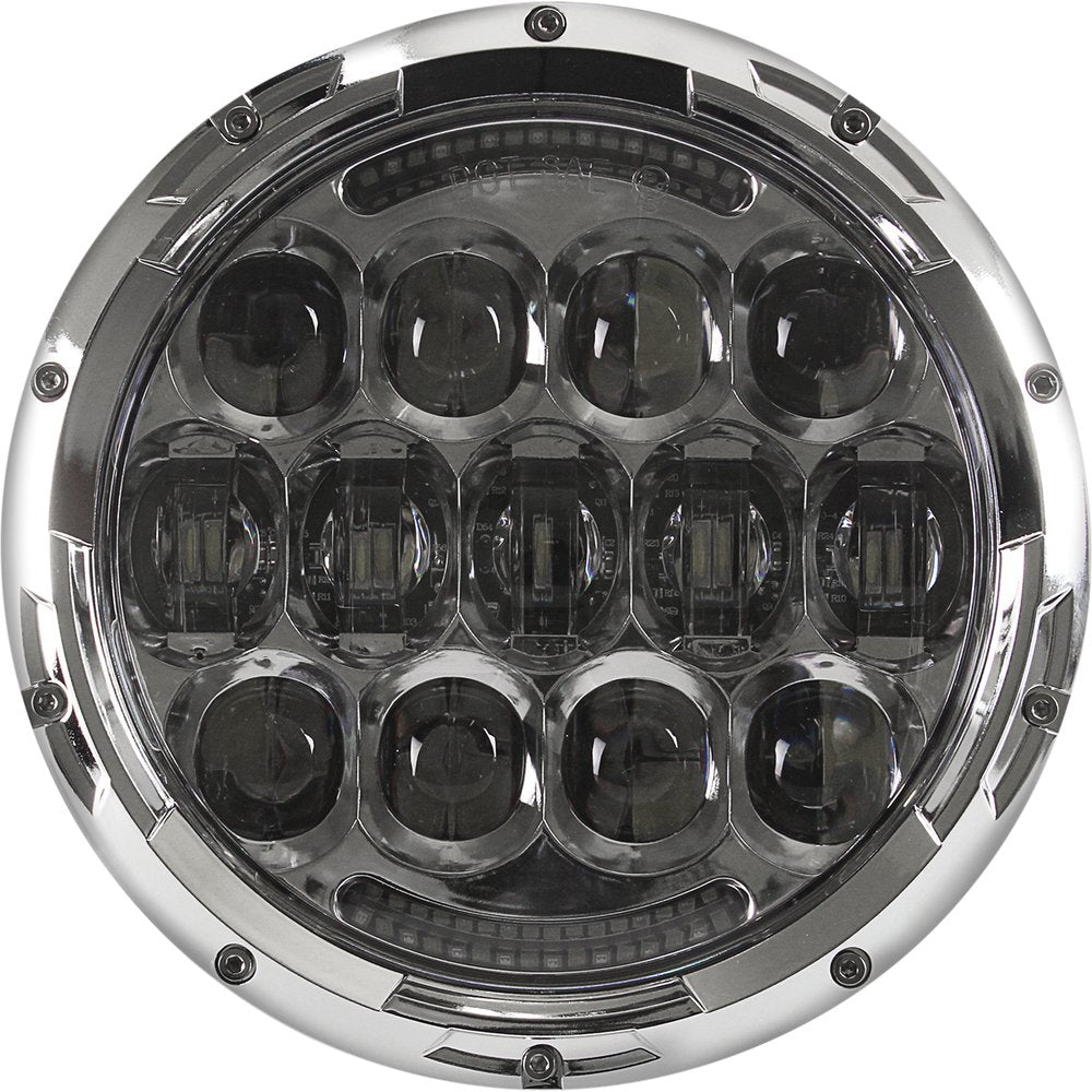 Headlight 7" Chrome